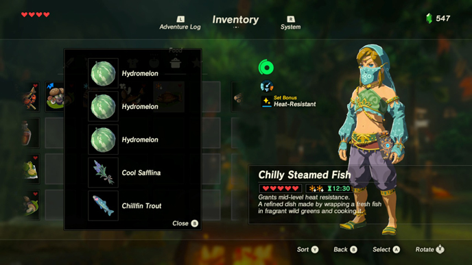 Botw How To Make Fire Elixir / Zelda Breath of the Wild guide